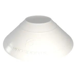 10 Pack Agility Cones - White