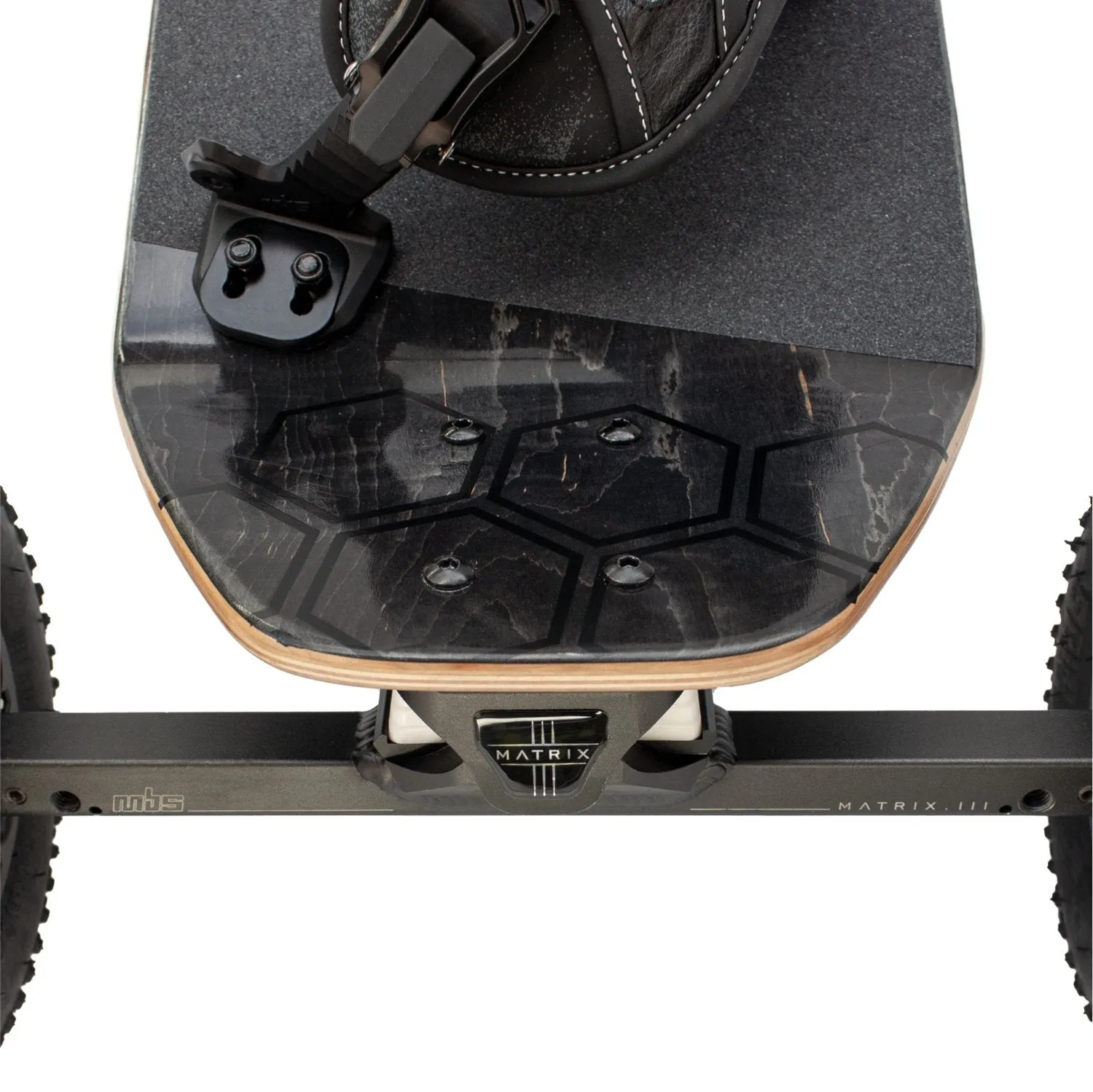 10303 - MBS Comp 95 Mountainboard - Silver Hex