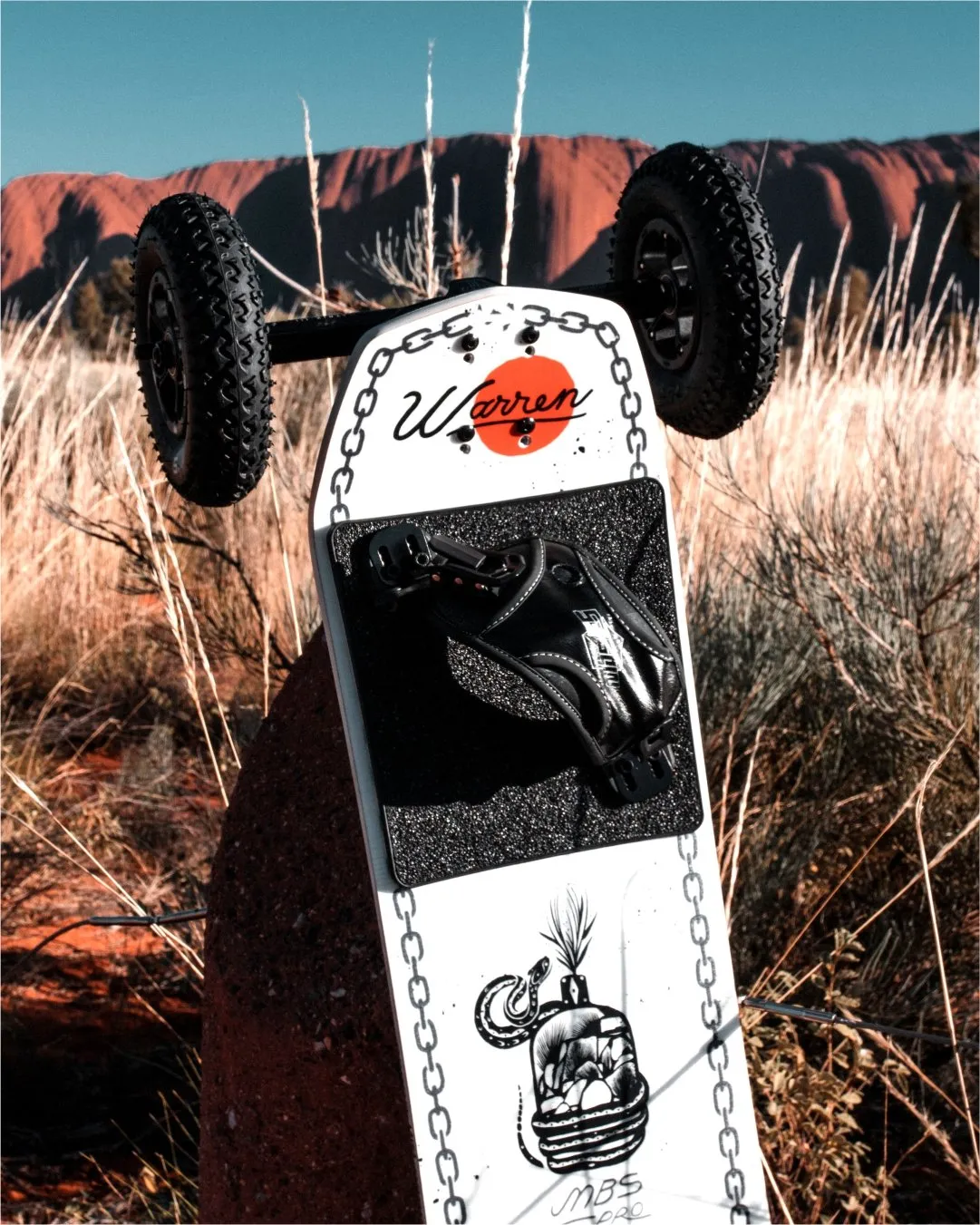 10406 - MBS Pro Warren III Mountainboard - Snake