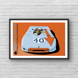 1970 Porsche 908/03 Gulf #40 Targa Florio