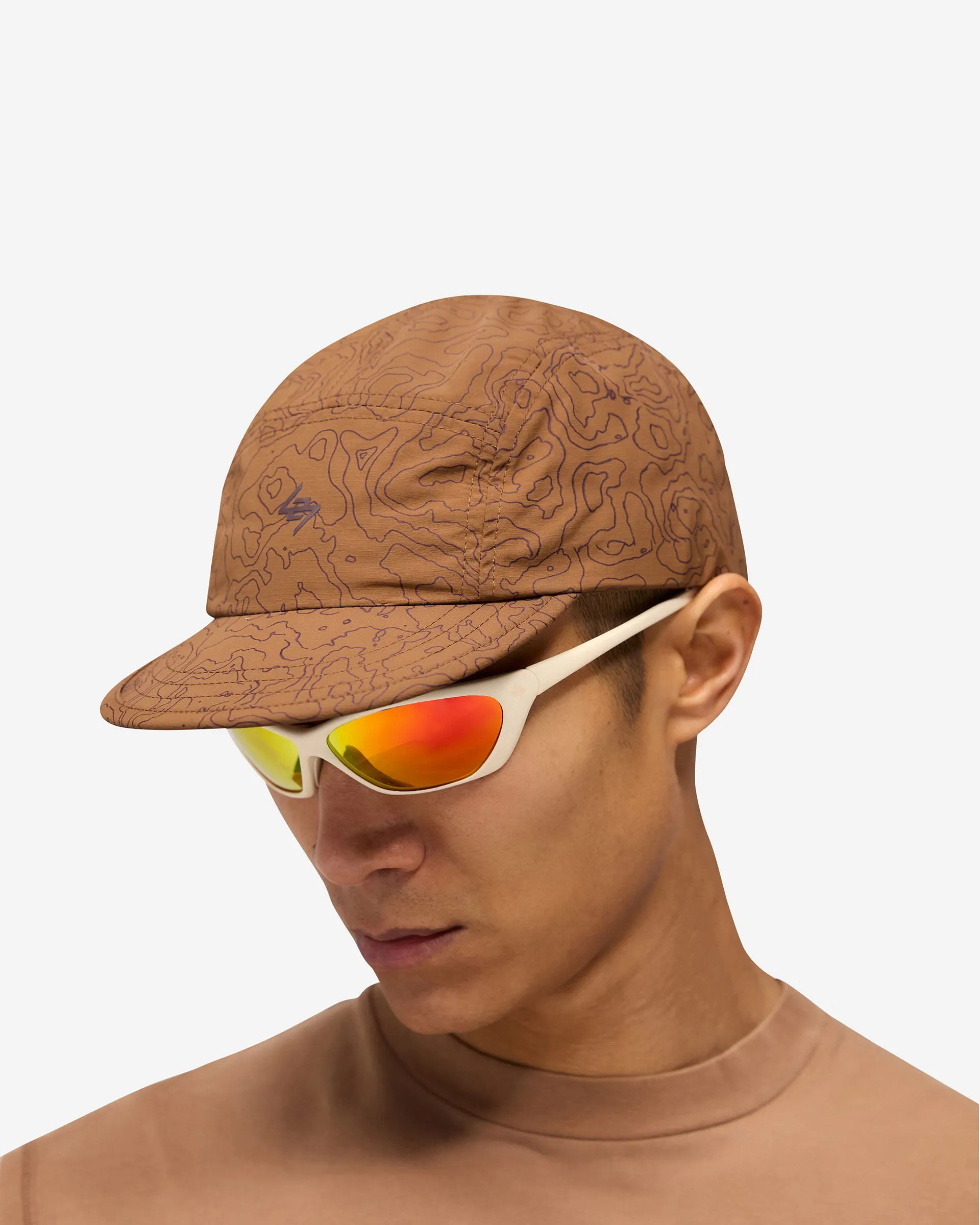 247 Contour Run Cap - Rust