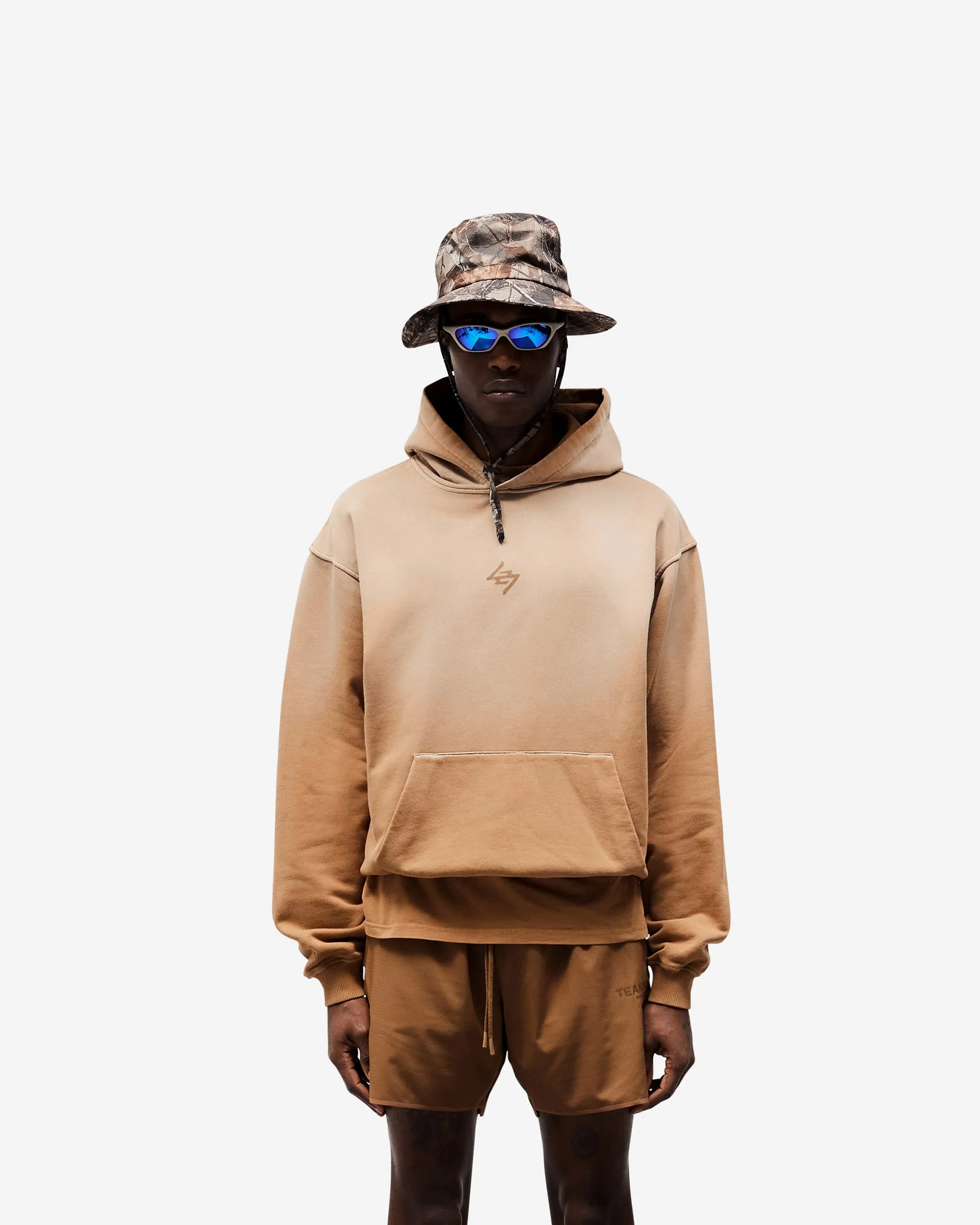 247 Motion Oversized Hoodie - Rust