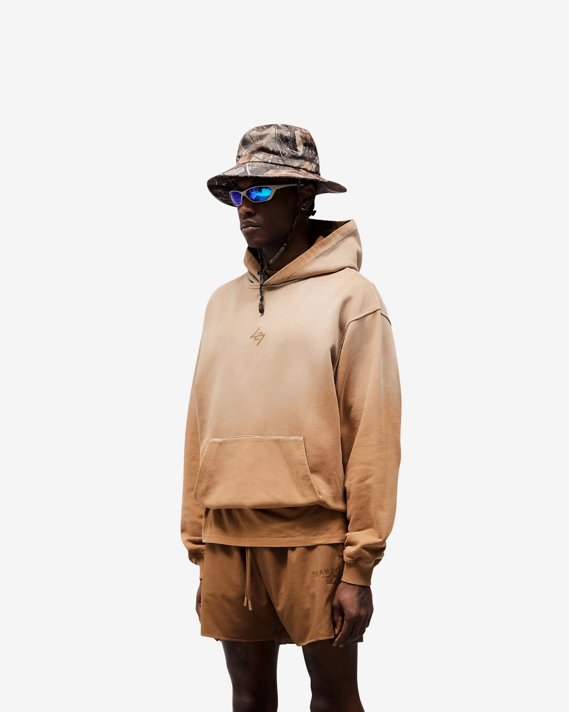 247 Motion Oversized Hoodie - Rust