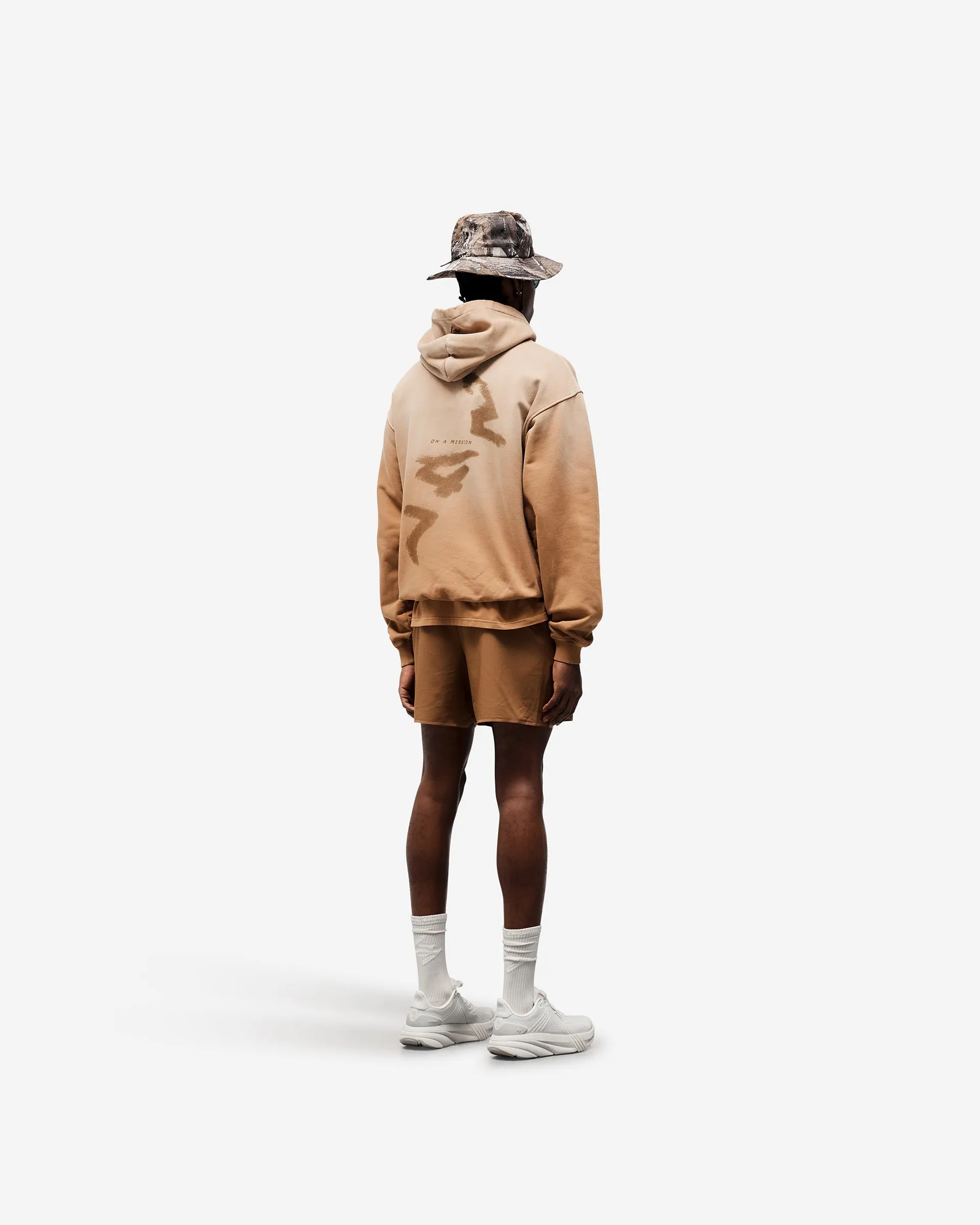 247 Motion Oversized Hoodie - Rust