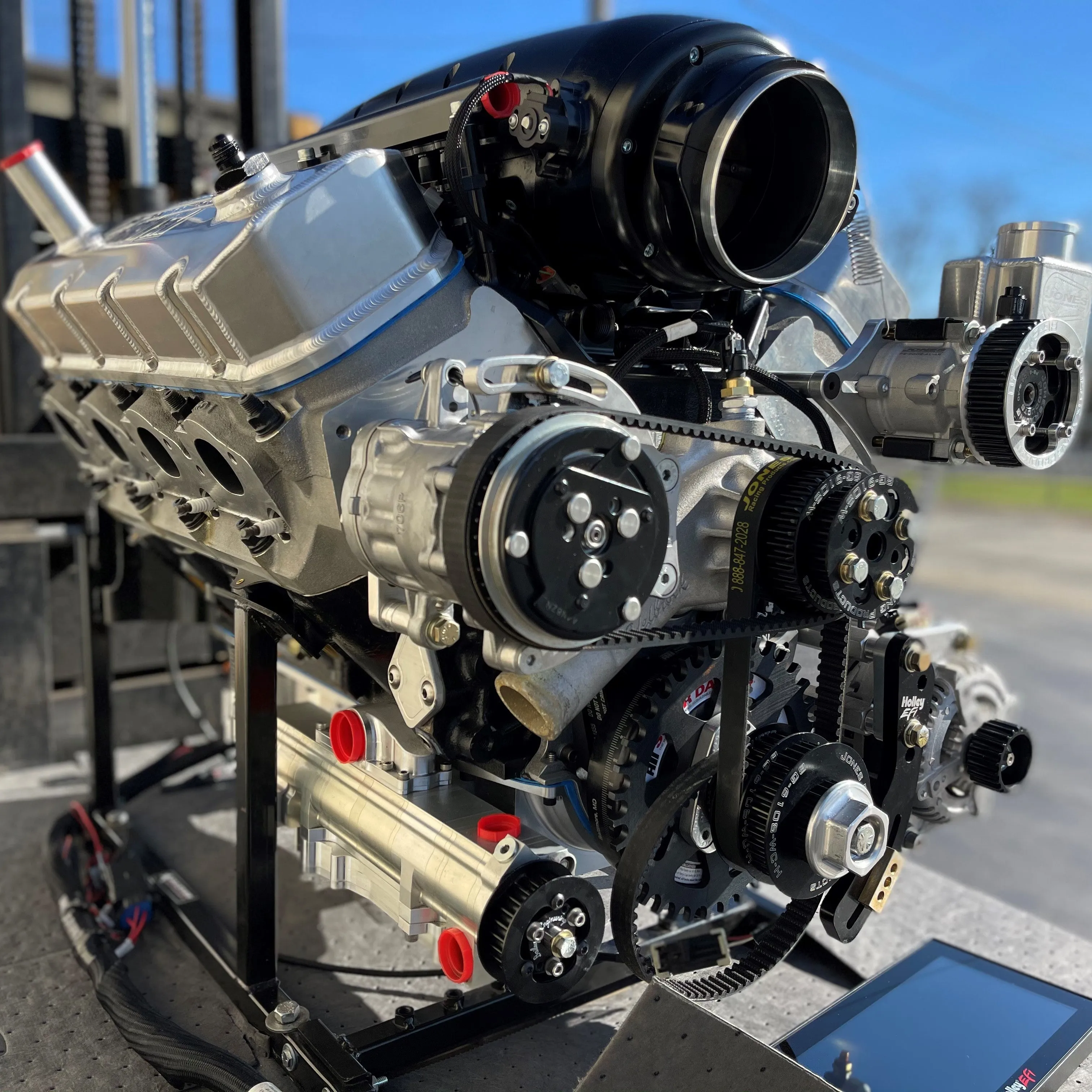 3,000 hp rated, R/T Twin Turbo Big Block Chevy Engine, Complete