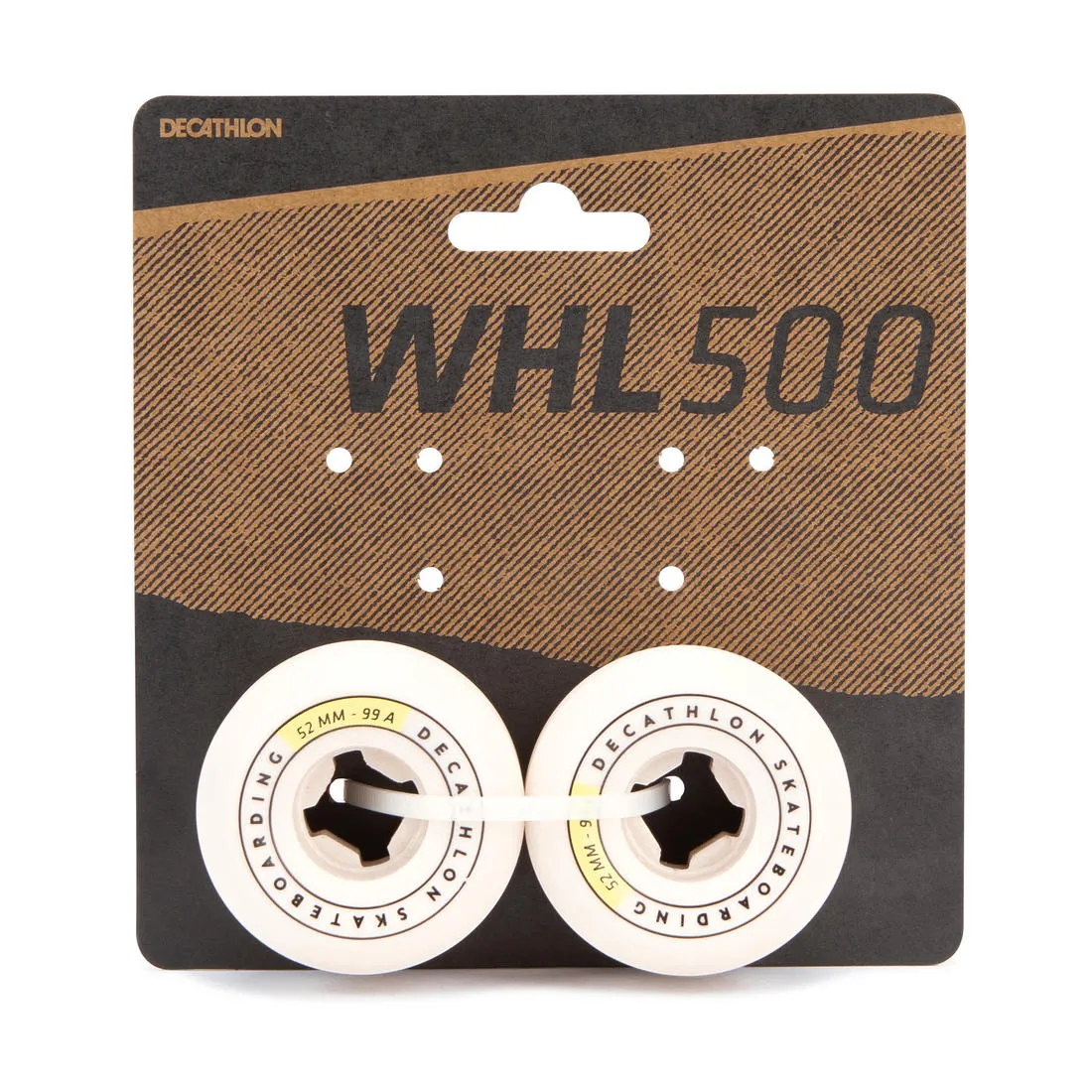 56 mm 99A Conical Skateboard Wheels 4-Pack - Ivory
