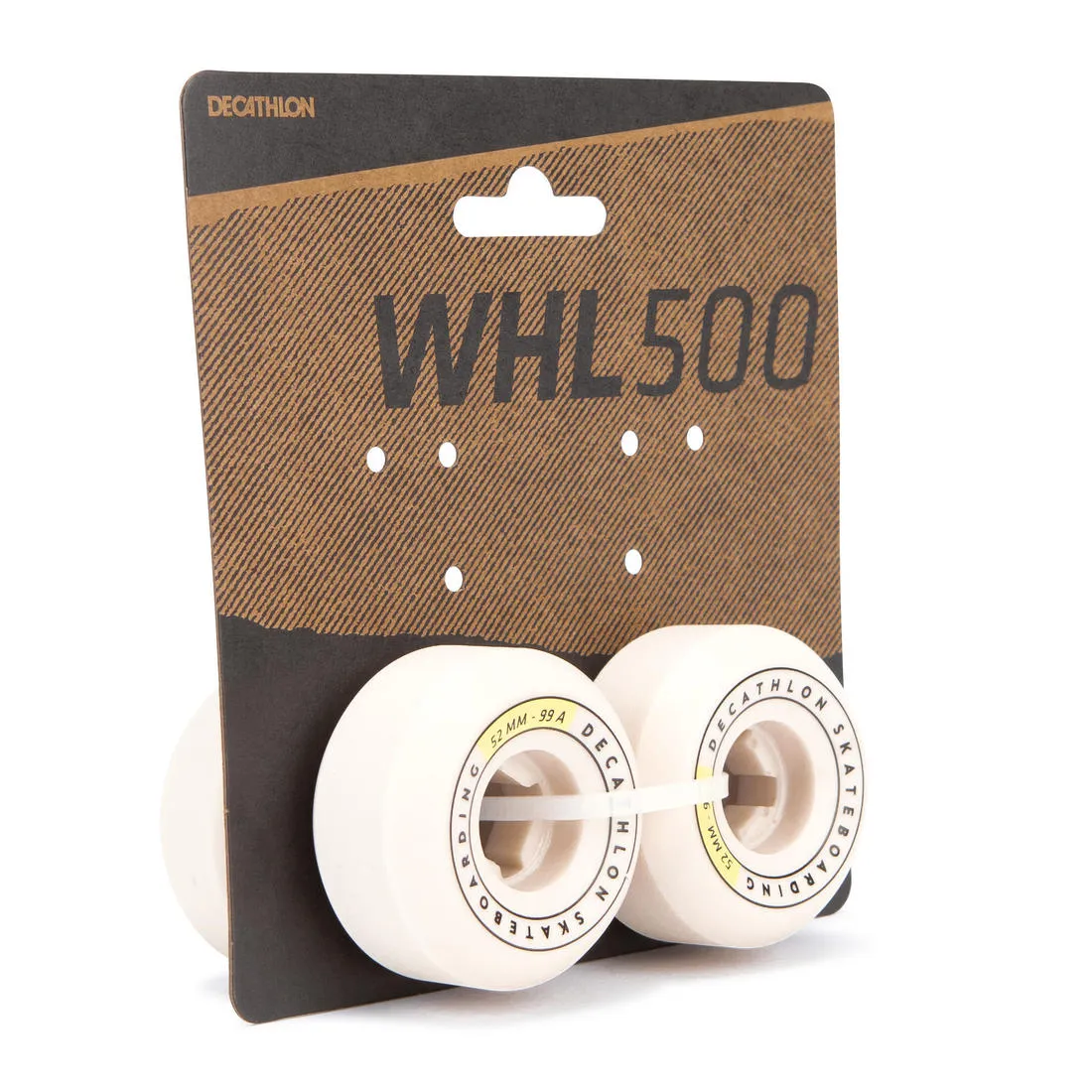 56 mm 99A Conical Skateboard Wheels 4-Pack - Ivory