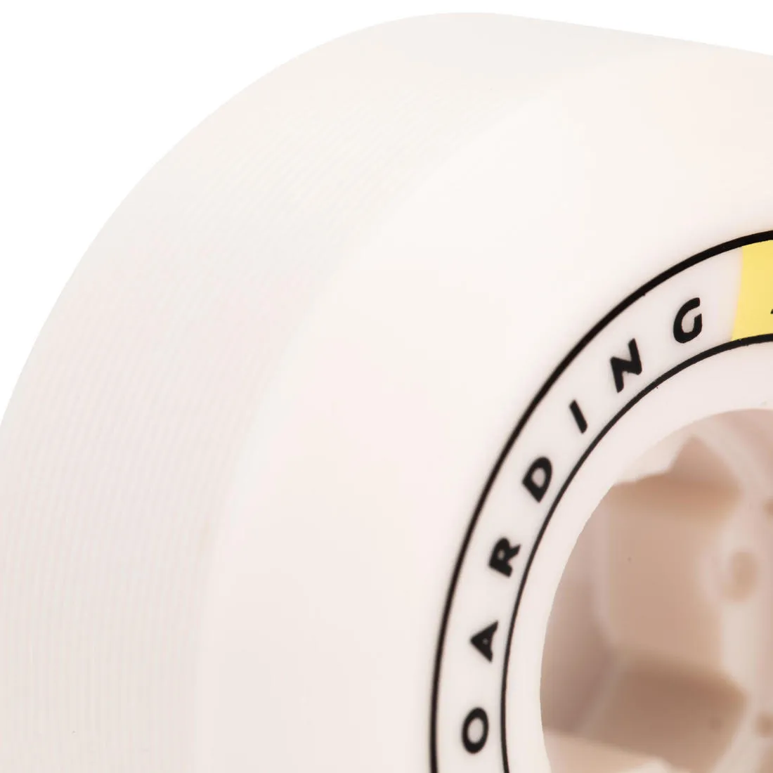56 mm 99A Conical Skateboard Wheels 4-Pack - Ivory