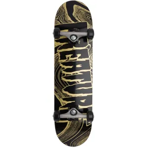 7.75in Mini Metallic Swirl Logo Creature Complete Skateboard