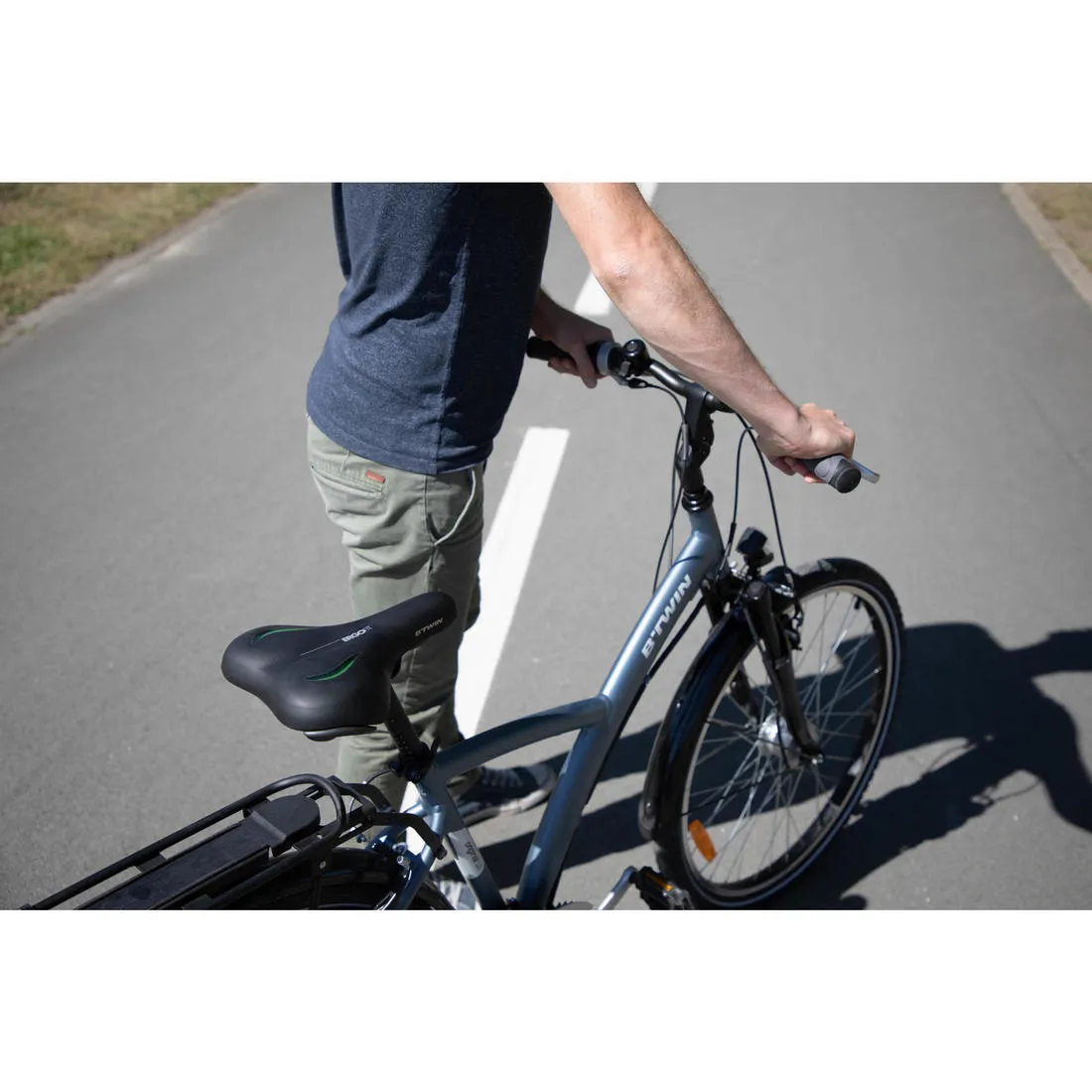 90° Gel Bike Saddle