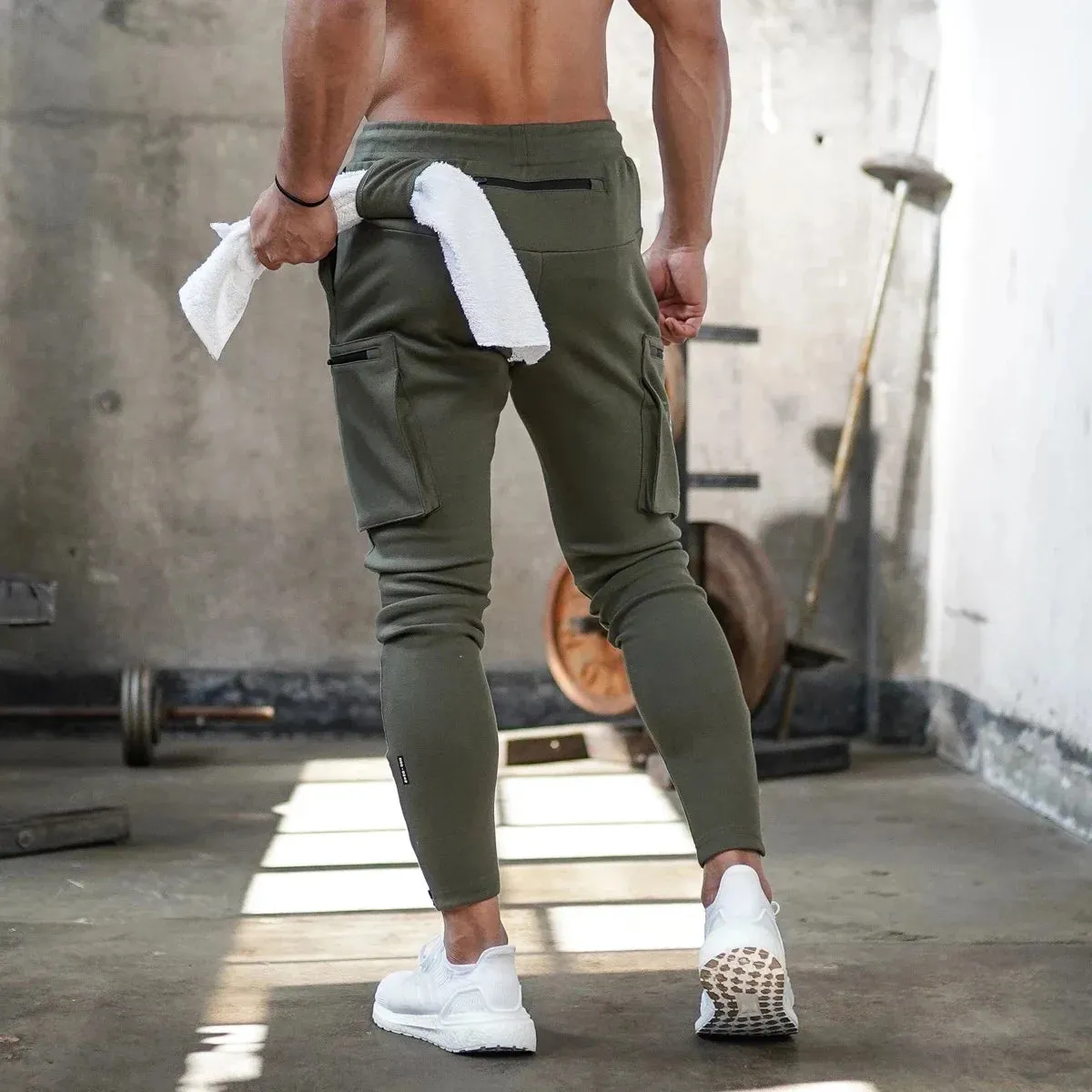 ActiveFlex Fitness Neue Europäische Und Amerikanische Sport Herren-Overalls Outdoor-Hosen