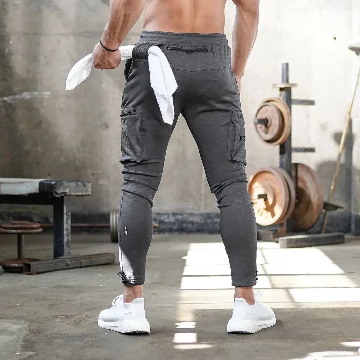 ActiveFlex Fitness Neue Europäische Und Amerikanische Sport Herren-Overalls Outdoor-Hosen