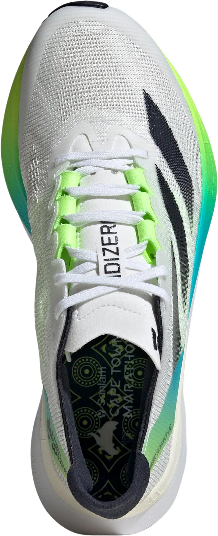adidas Adizero Boston 12 Womens Running Shoes - White