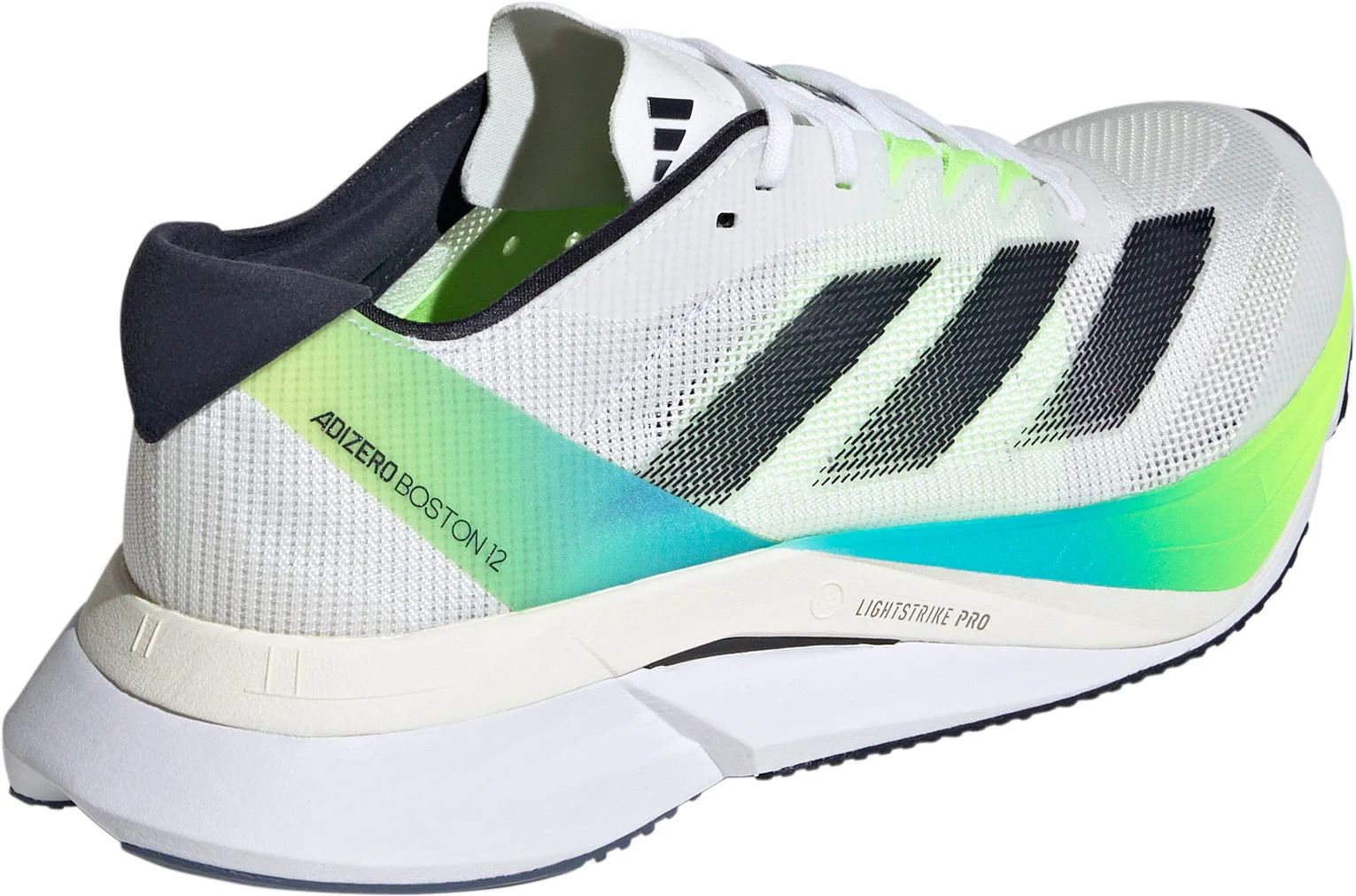 adidas Adizero Boston 12 Womens Running Shoes - White