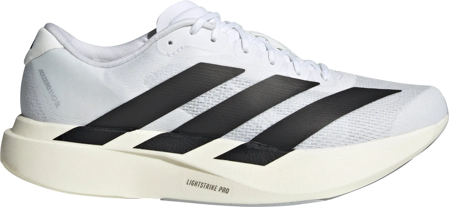 adidas Adizero EVO SL Mens Running Shoes - White