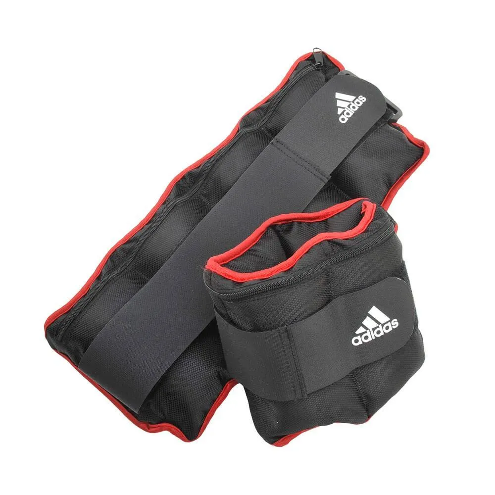 Adidas Adjustable Ankle Wrist Weights 2 x 1kg