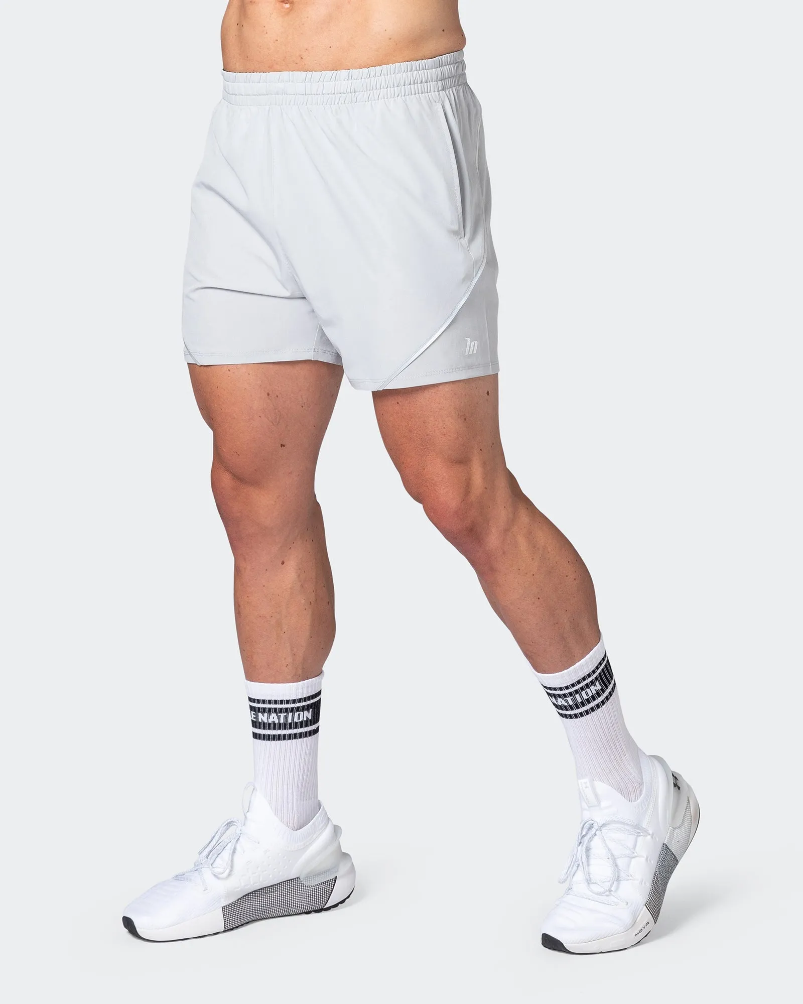 Advantage Training Shorts - Quiet Grey