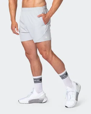 Advantage Training Shorts - Quiet Grey