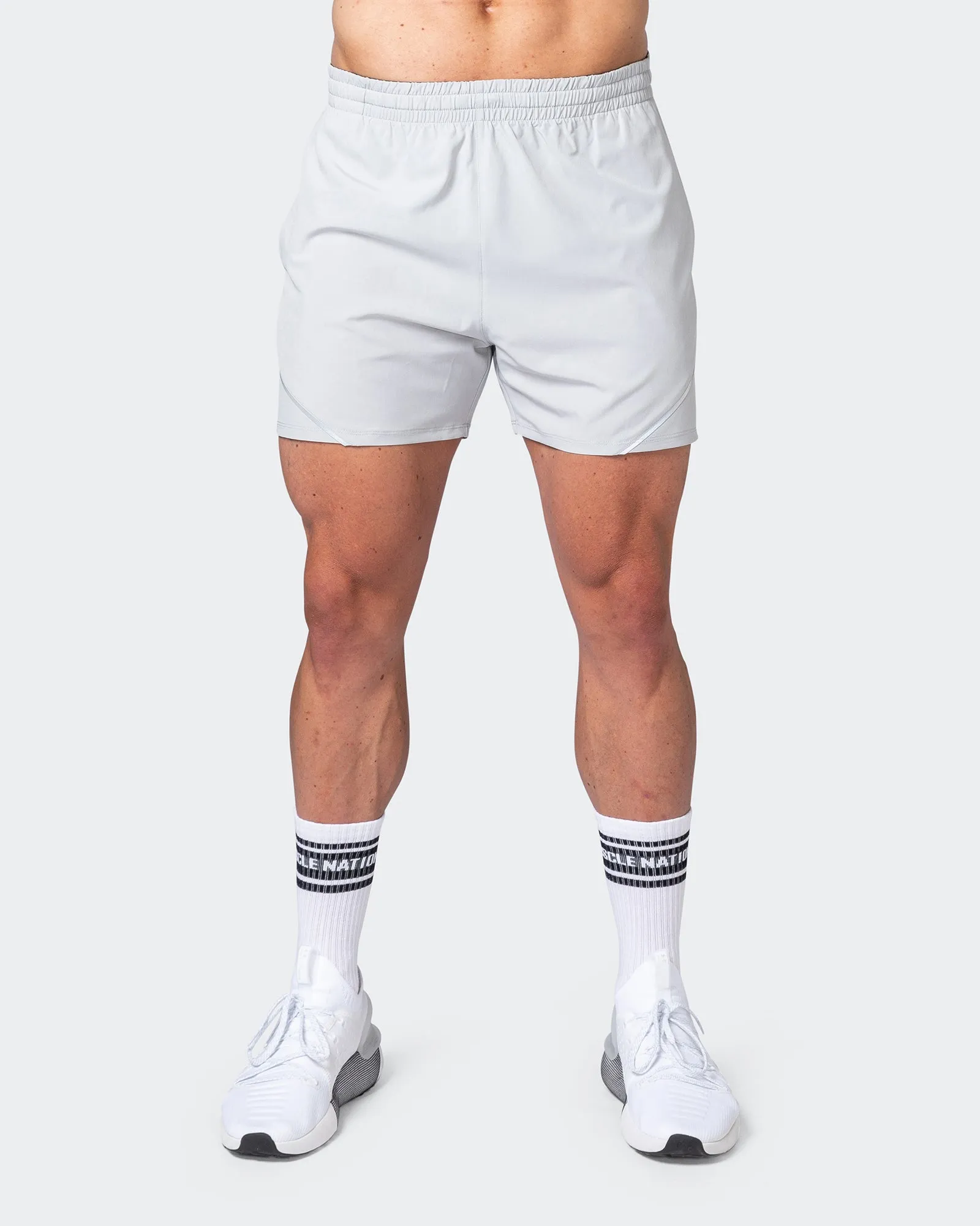 Advantage Training Shorts - Quiet Grey