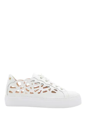AGL Mandi Cut-Out Sneaker in White