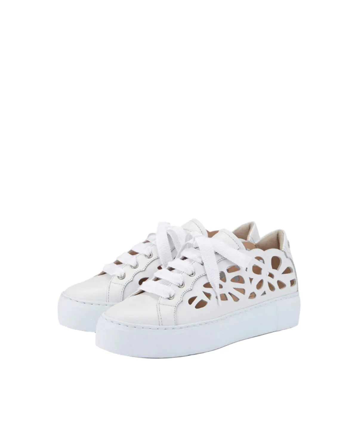 AGL Mandi Cut-Out Sneaker in White