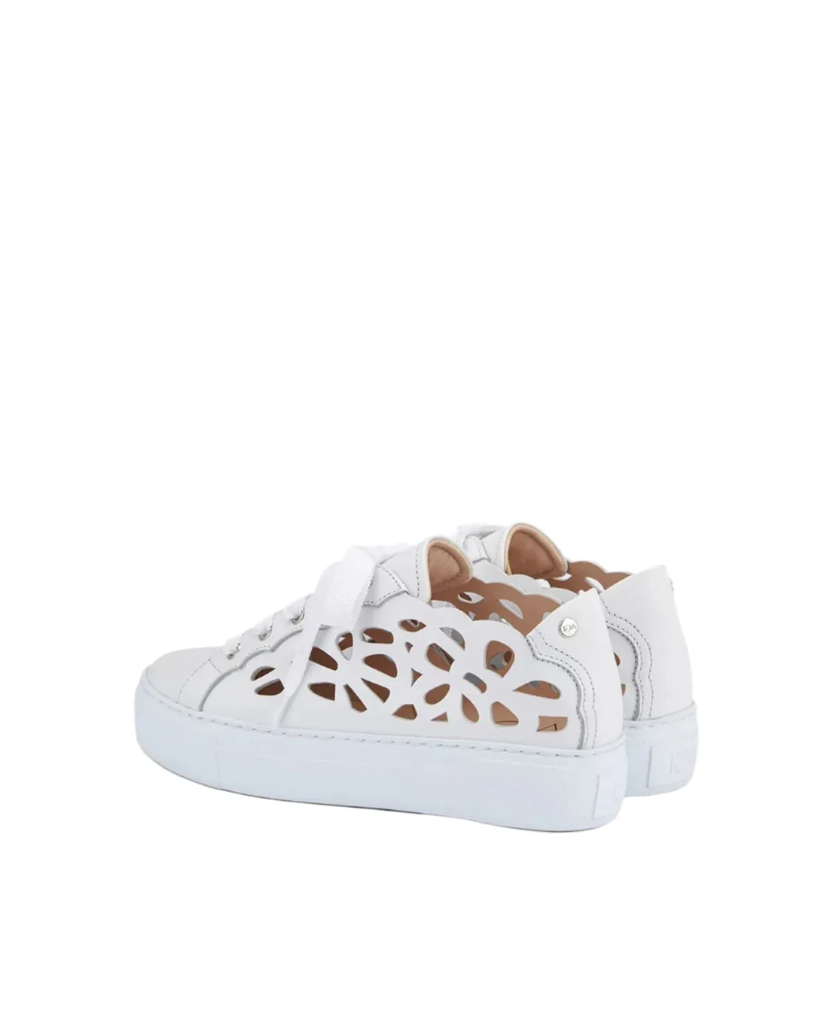 AGL Mandi Cut-Out Sneaker in White