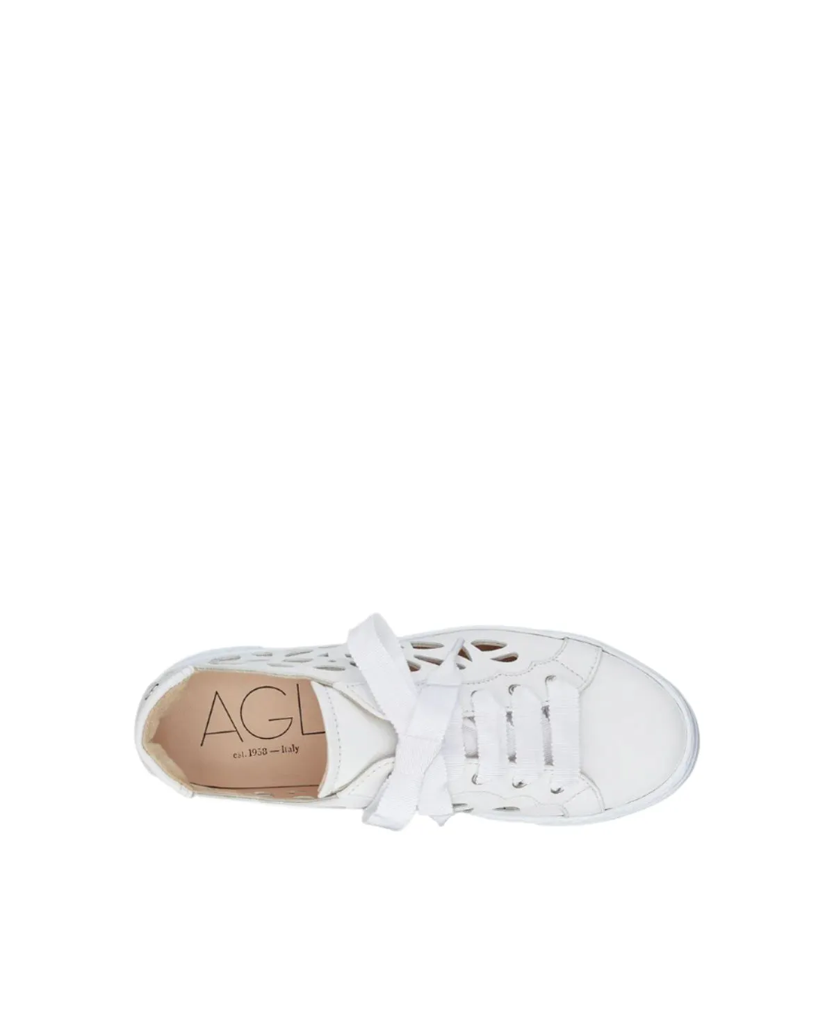 AGL Mandi Cut-Out Sneaker in White