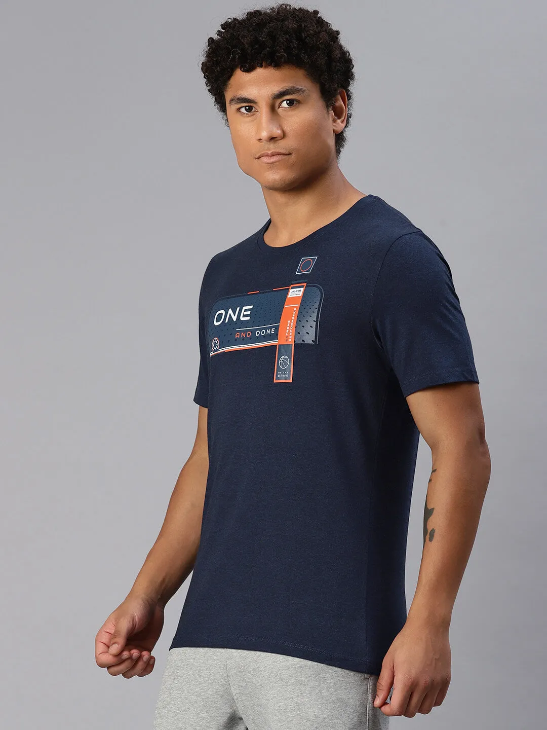 Alcis Men Printed T-shirt