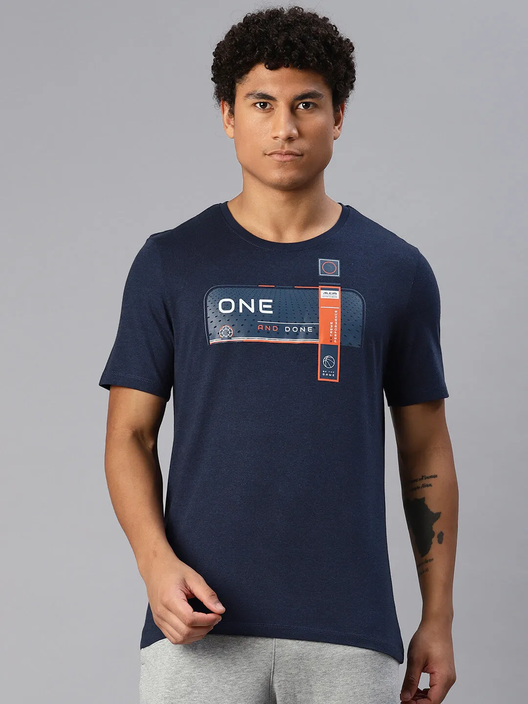 Alcis Men Printed T-shirt