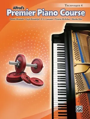Alfred's Premier Piano Course, Technique 4