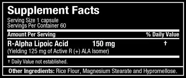 Allmax Nutrition R ALA, 60 Capsules