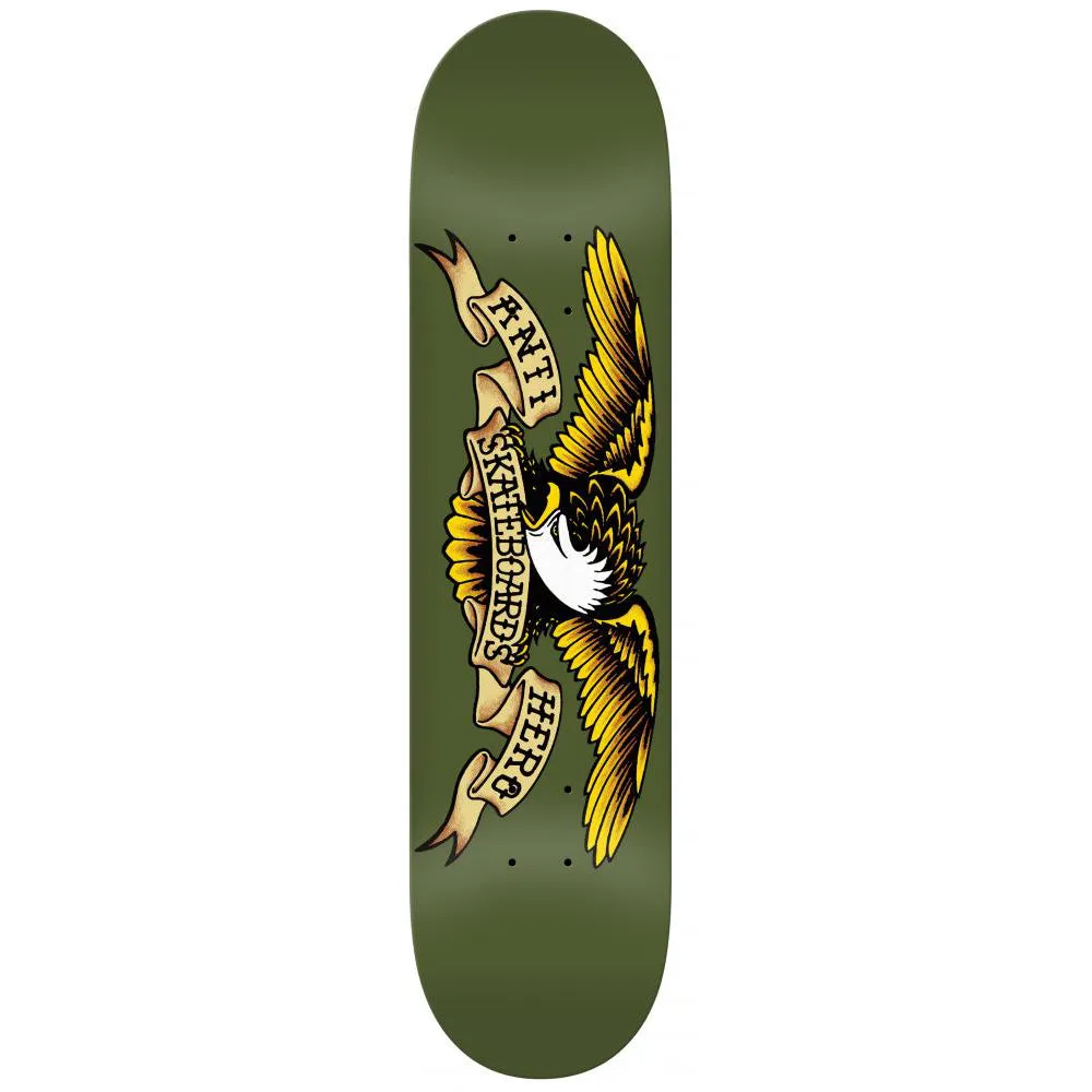 Antihero Classic Eagle Green Deck 8.38"