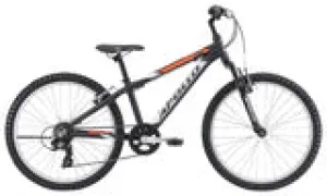 Apollo Cougar Youth Mountain Bike Matt Black- **Ex Floor Stock