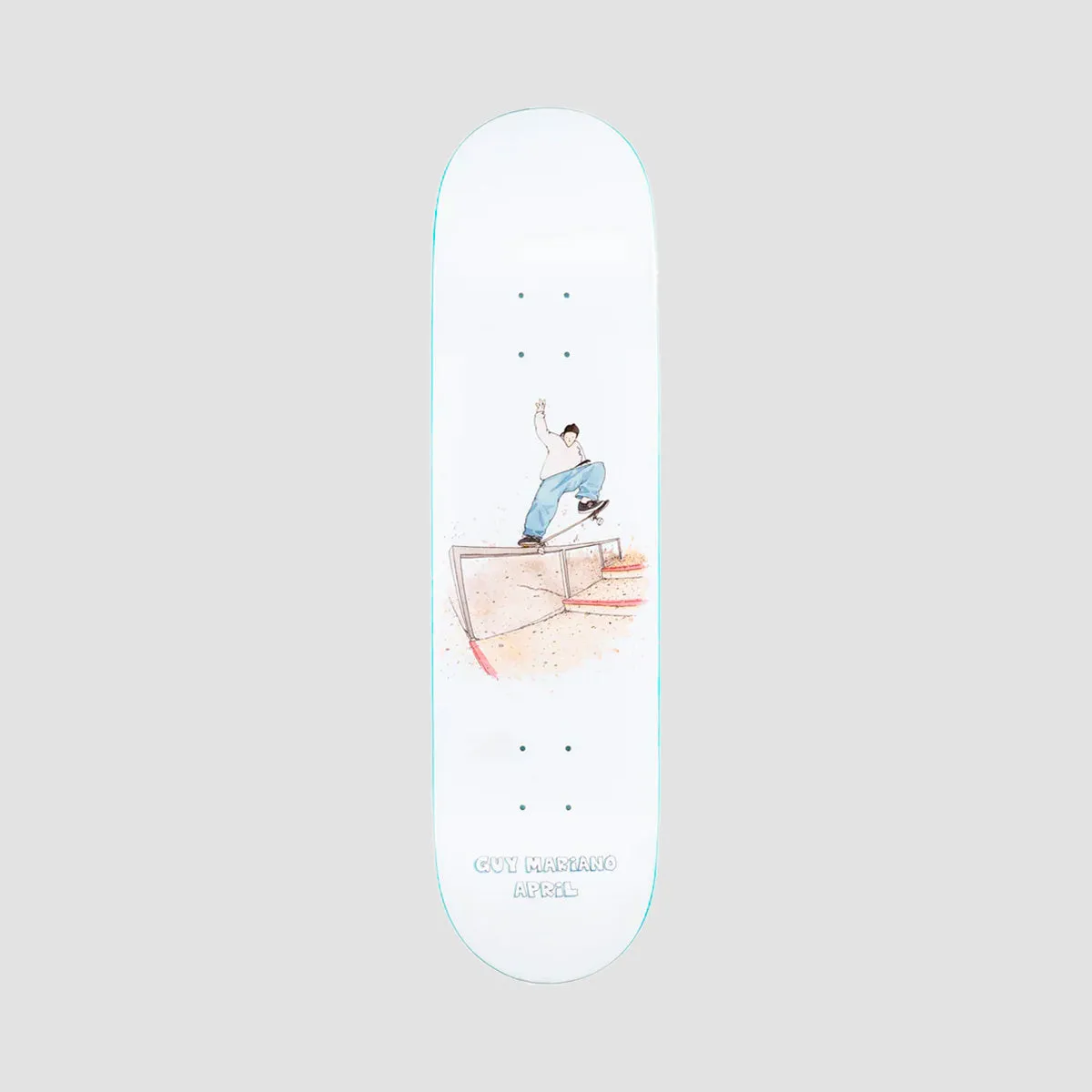 April Guy Mariano Chinatown Skateboard Deck - 8.25"