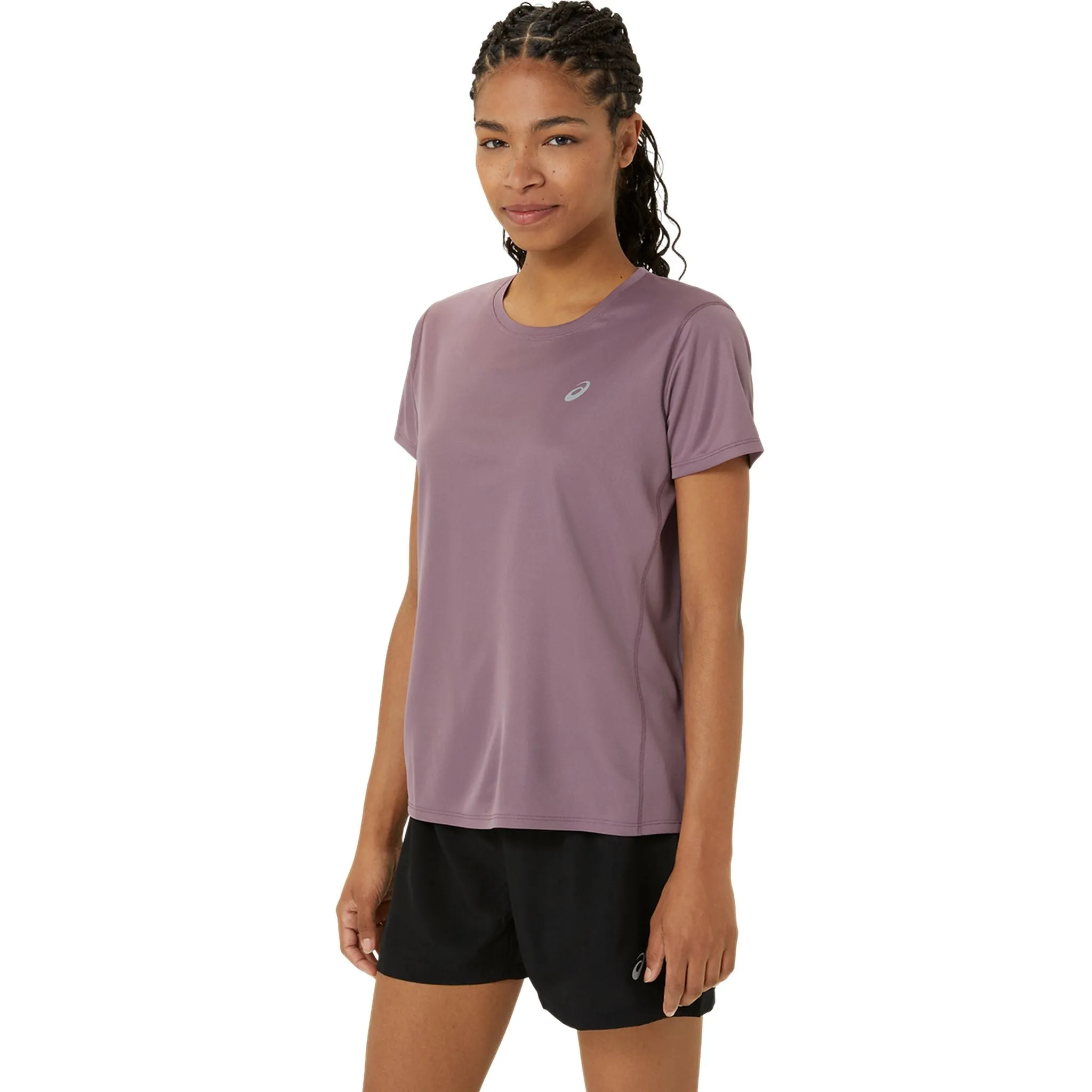 ASICS Silver Womens Running Tee