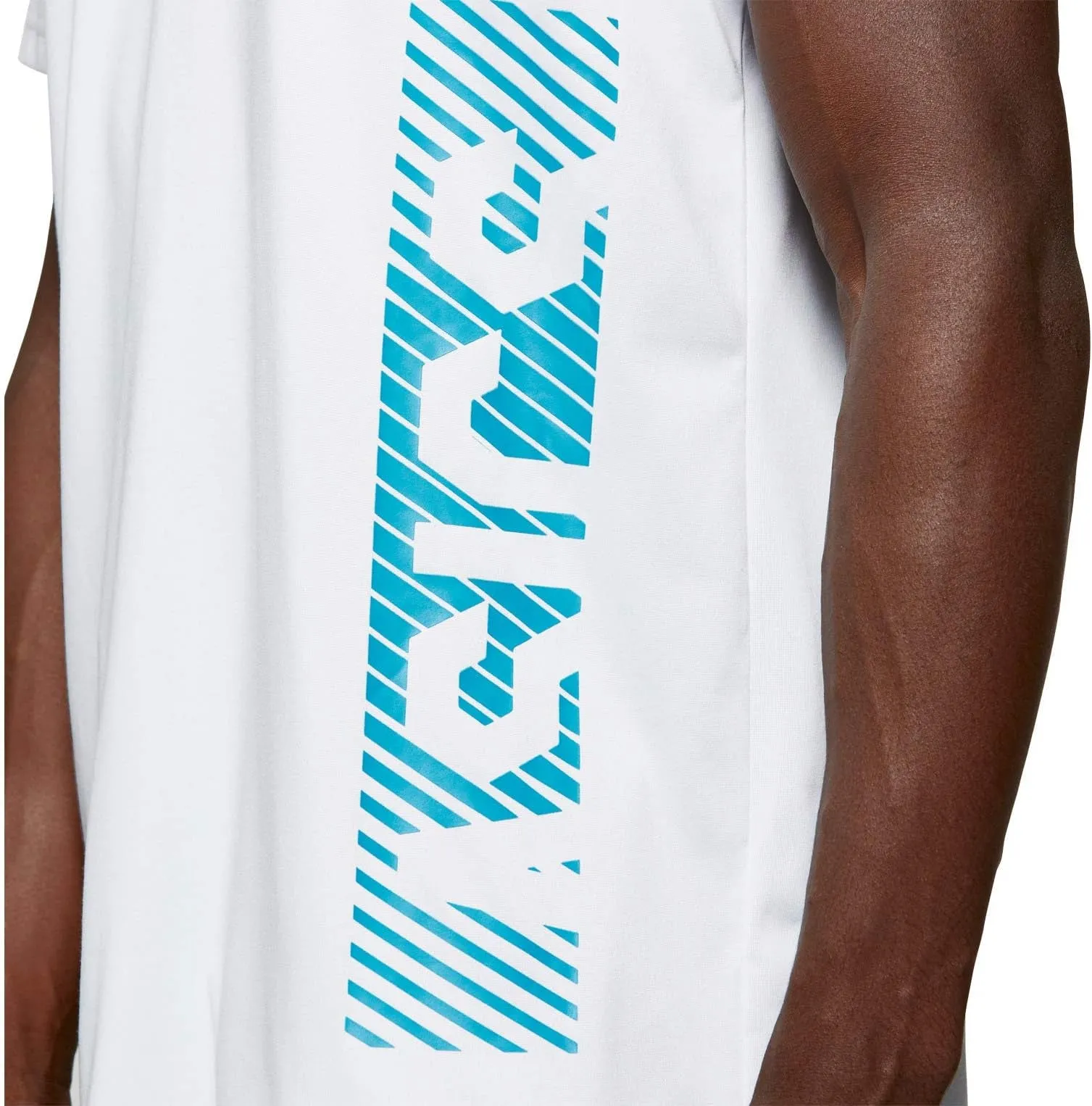 Asics Solution Dye GPX Short Sleeve Mens Running Top - White