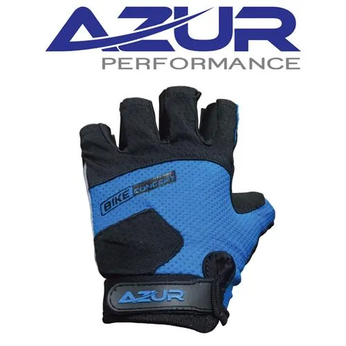 Azur K6 Kids Gloves Short Finger Blue