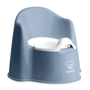 Baby Bjorn Potty Chair (Deep Blue/White)