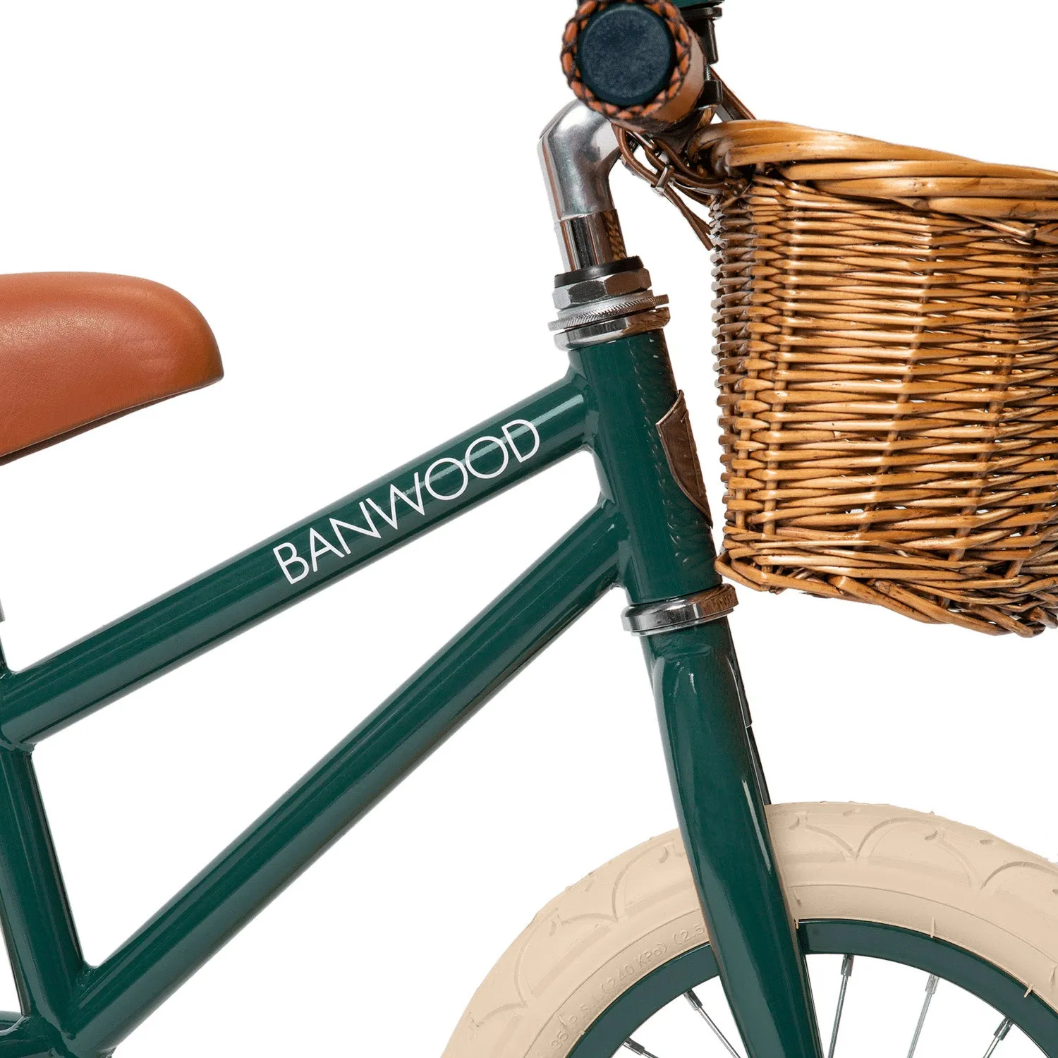 Banwood First Go! Balance Bike (Dark Green)