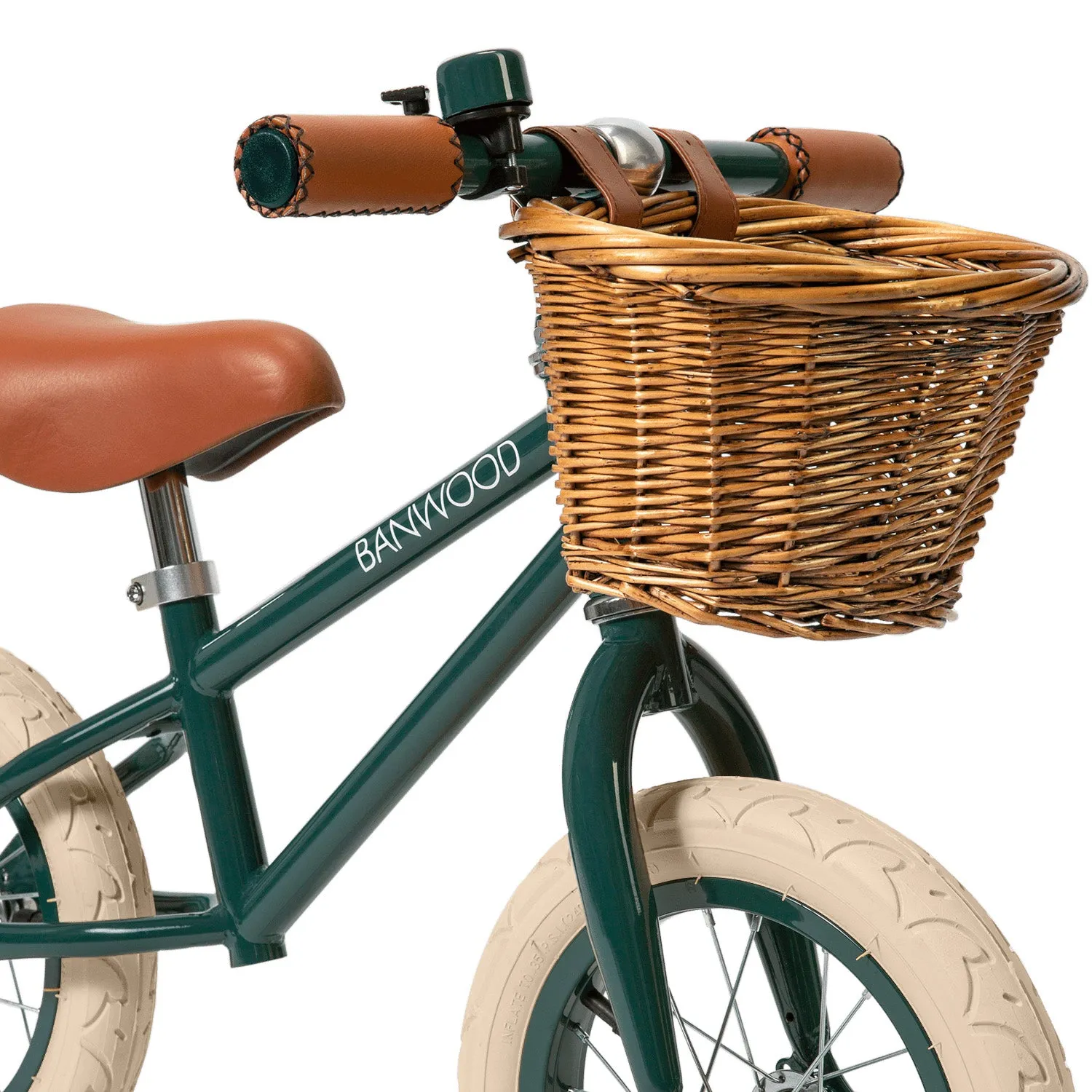Banwood First Go! Balance Bike (Dark Green)
