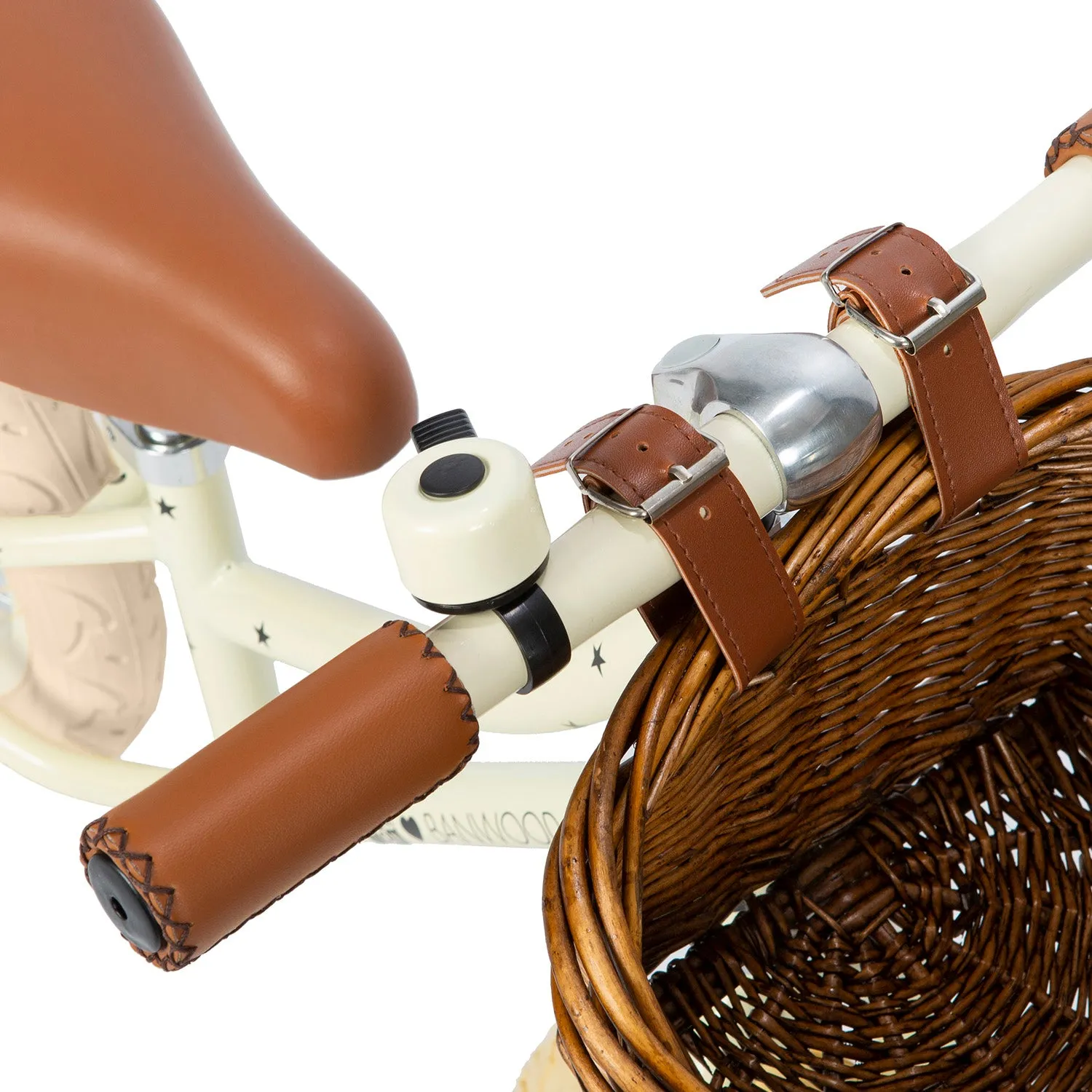 Banwood x Bonton Star Print First Go! Balance Bike (Cream)