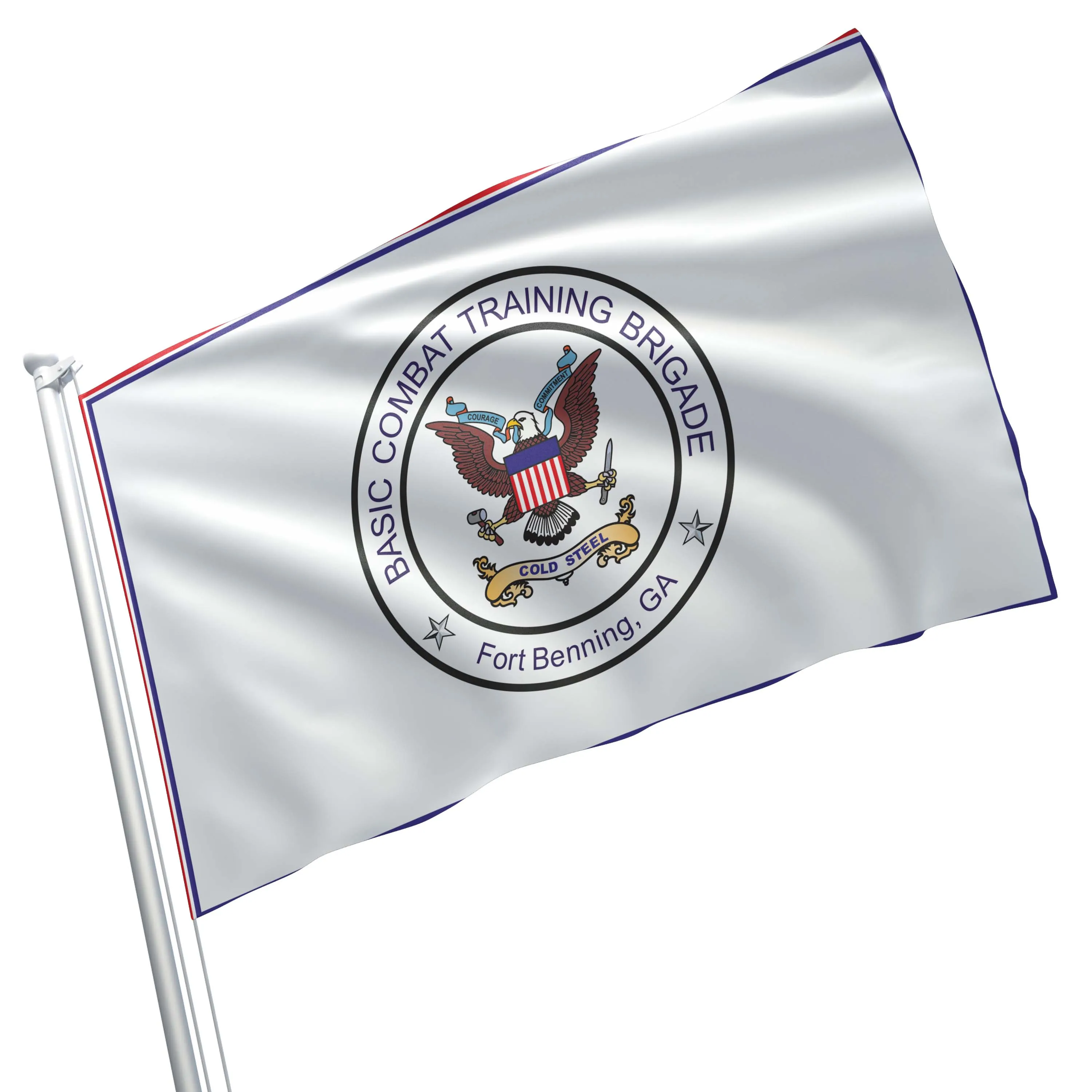 Basic Combat Training Brigade US Army Flag Banner