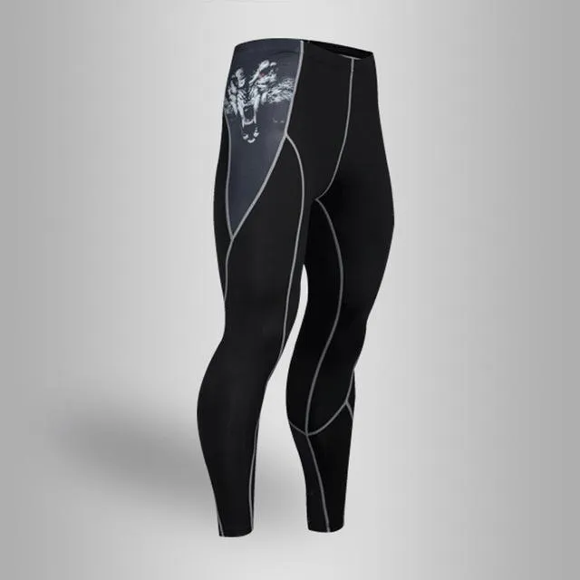 BEST NEW Mens Compression Set Running Tights Workout Fitness Training Tracksuit Long Sleeves