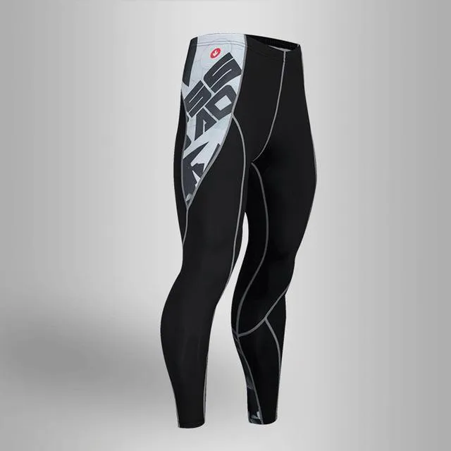 BEST NEW Mens Compression Set Running Tights Workout Fitness Training Tracksuit Long Sleeves