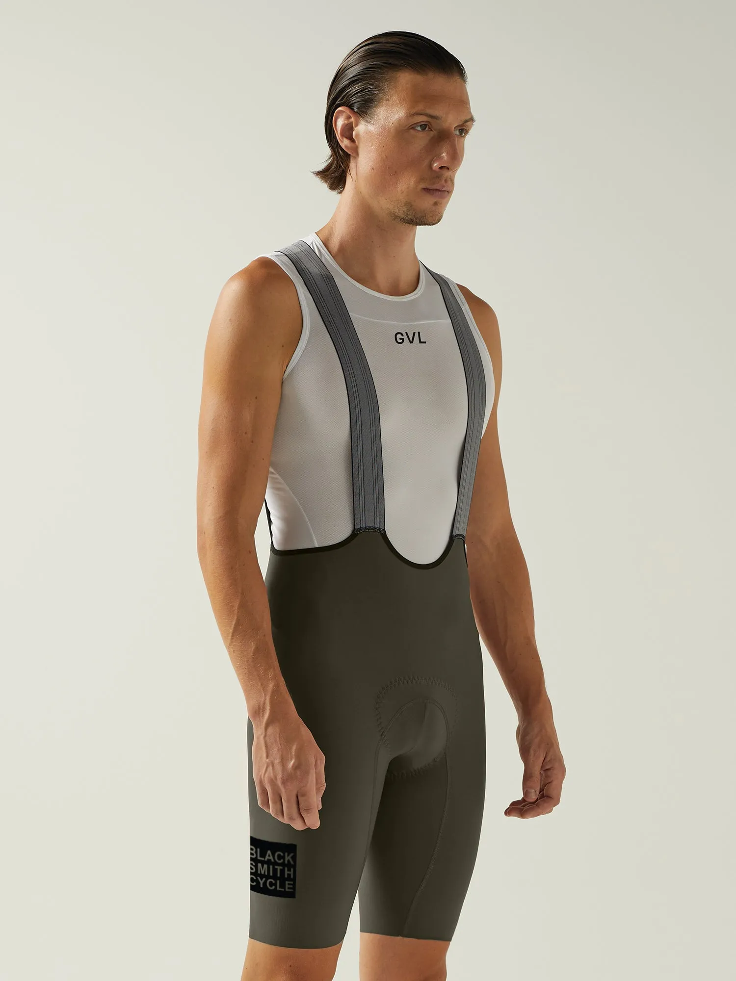 B.Harms x Givelo Lacefly Bib Shorts - Olive Green