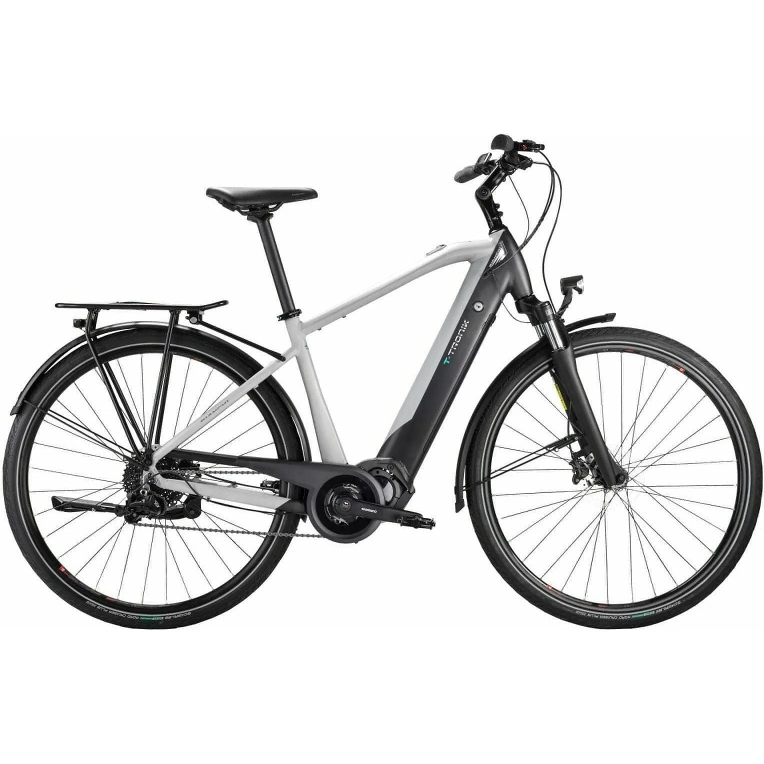 Bianchi T-Tronik X5 T-Type Electric Hybrid Bike 2025 - Urban Grey