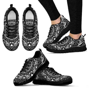 Black & White Mandala Women's sneakers