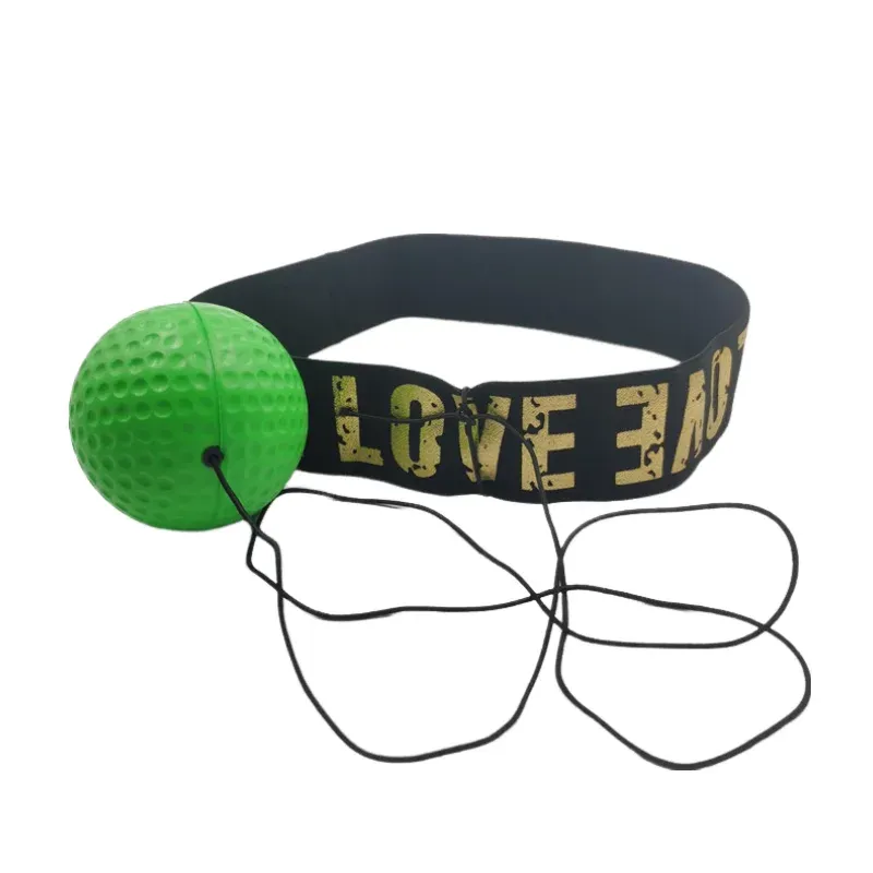 Boxing Speed Ball Head-Mounted PU Punch Trainer