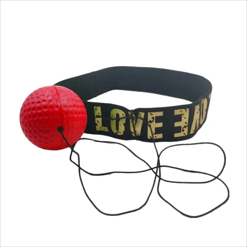 Boxing Speed Ball Head-Mounted PU Punch Trainer