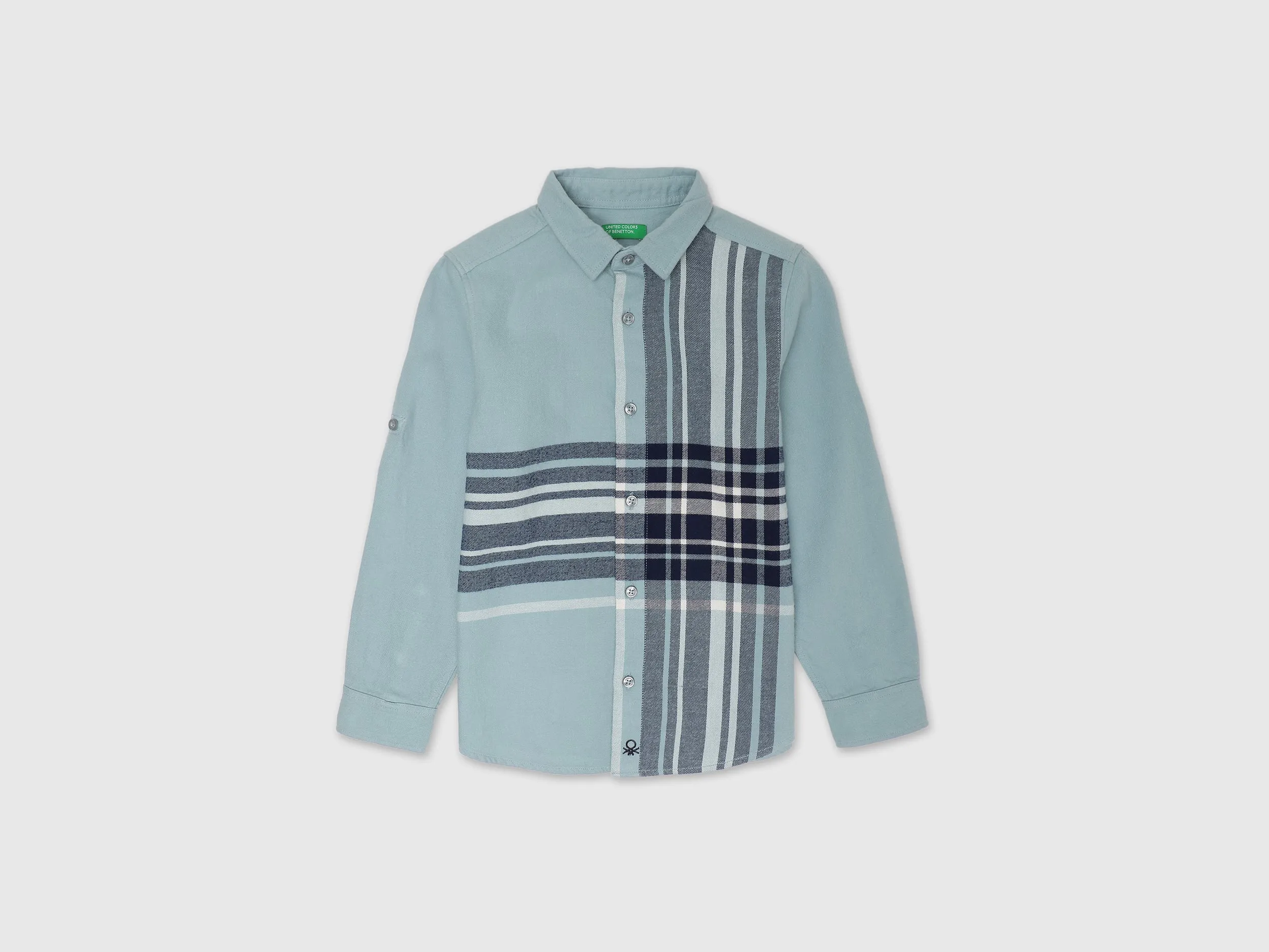 Boys Long Sleeve Check Shirt